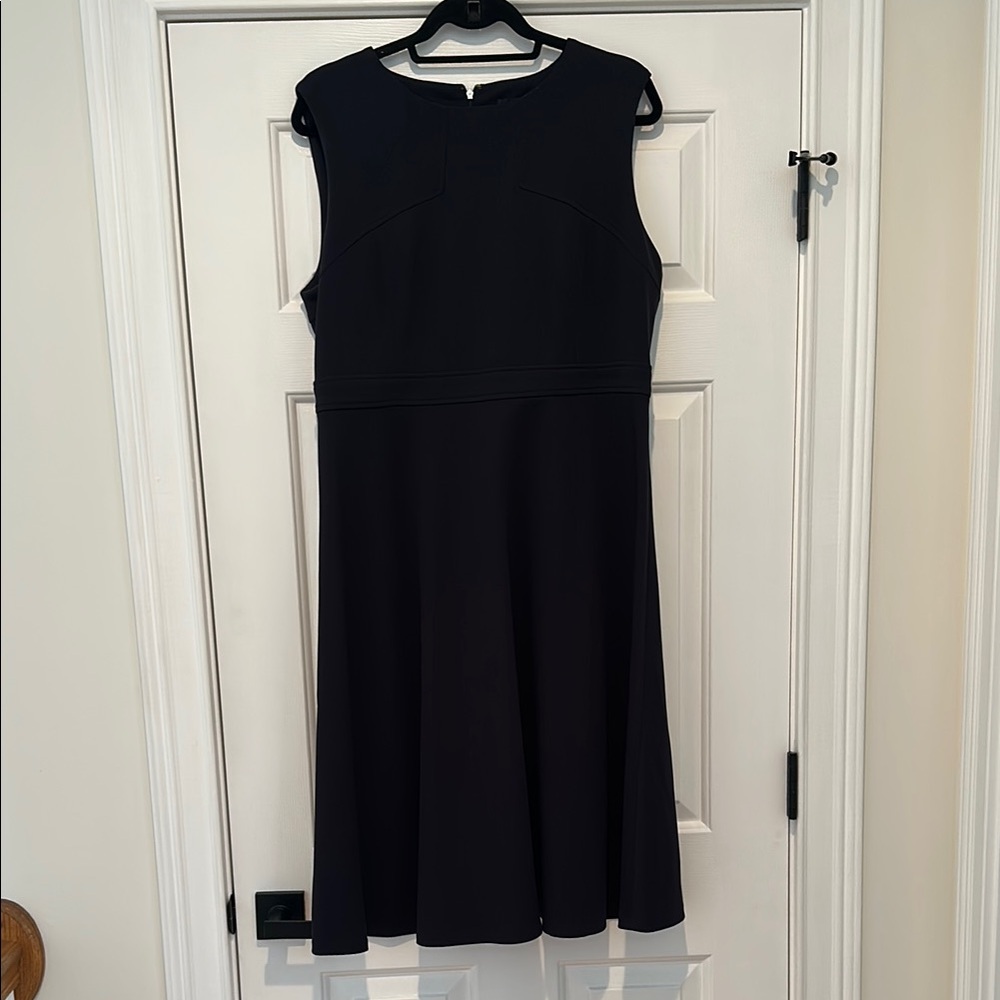 Tommy Hilfiger Blue A-Line Midi Dress for Work